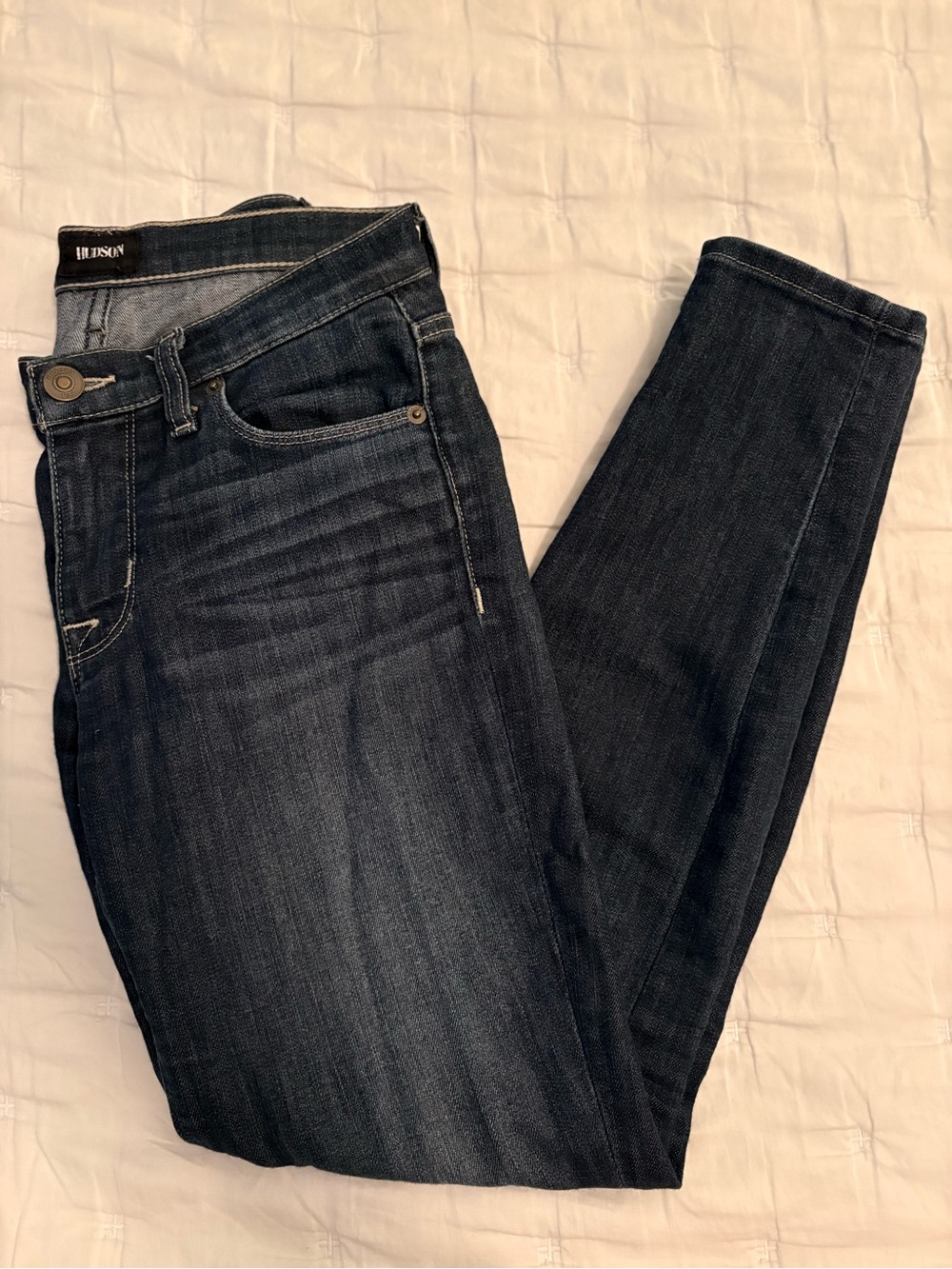 Size 24 Hudson Jeans Nico Midrise Ankle Skinny Women's Jeans